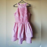 Sukienka r. L pudrowy róż 