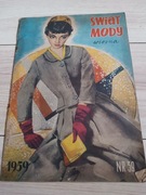 Stare czasopismo Świat mody nr 40 1959 rok 