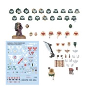 Dark Angels upgrades/bitsy. Naramienniki, tarcze Deathwing Knights