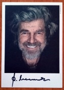 Reinhold Messner - GÓRY - autograf