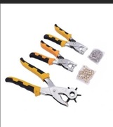 KALETNICZY ZESTAW OCZKA NITY DZIURKACZ DO PASKÓW