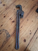 Duży, stary klucz nastawny PRL