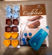 Zestaw do robienia czekoladek foremki ozdoby