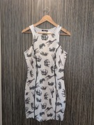 Sukienka na lato afrykański wzór animal print L
