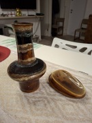 Mirostowice PRL – duży wazon + popielniczka