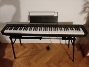 Pianino cyfrowe Casio czarne CDP-S100 statyw futerał torba jak CDP-S110