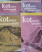 4 x Braun, Kot, który... Tom 1, 17, 18, 20
