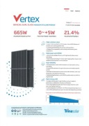 Sprzedam panele fotowoltaiczne Trina 650 Wp bifacjalne