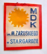 Naszywka Stargard MDK Młodzieżowy Dom Kultury