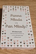Gra towarzyska Panna Młoda czy Pan Młody 100 pytań wesele ślub panieński
