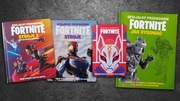 FORTNITE Oficjalny Przewodnik - Jak rysować?/Stroje 1 i 2/Quizy - 4 książki