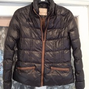 TOXIK  super ciepla czekoladowa kurtka rozm. L 