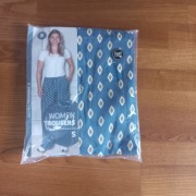 Spodnie materiałowe damskie szerokie rozmiar S