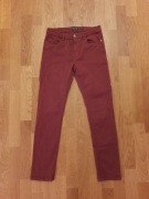 Bordowe spodnie NUKUTAVAKE 14 lat/160 cm