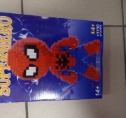 Mega duży zestaw klocki Spiderman dla chłopca 