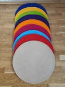 Dywanik okrągły antypoślizgowy