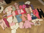 Paczka ubrań dla dziewczynki 74cm 6-9 miesięcy 