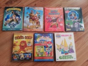 Bajki na DVD - nowe - 7 płyt