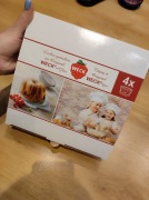 zestaw 4 foremek szklanych