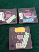 Zestaw procesorów ceramicznych AMD Athlon - lata 90te