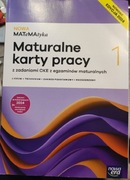 Nowa Matematyka - Maturalne karty pracy, zakres podstawowy i rozszerzony.