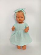 Ubranko dla lalki Miniland 38cm.