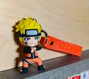 Brelok do kluczy elastyczny, gumowy figurka anime Naruto