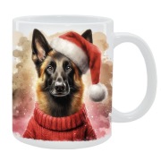 KUBEK Z PSEM Owczarek belgijski Malinois - PREZENT, PERSONALIZOW, 24HWYS