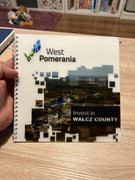 WEST POMERANIA - INVEST IN WAŁCZ COUNTRY - FOLDER JĘZYK ANGIELSKI PLUS CD