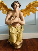 Anioł - sakralna rzeźba barokowa