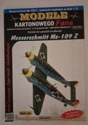 Model kartonowy Messerschmitt Me-109Z