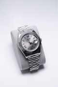 Zegarek Custom Seiko Mod Datejust Roman Silver President