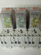 Przekaźniki Relpol R4 250VAC z podstawkami GZM4 na szynę DIN