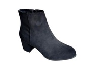 Botki damskie zamszowe ,ocieplane  rozm.41