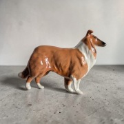 Owczarek collie beswick porcelana 