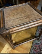 Stary stolik bambusowy , orientalny 