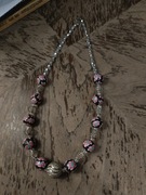 Naszyjnik z drewnianymi kulkami