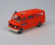 HERPA - MERCEDES T1 BUS 207D "FEUERWEHR", skala 1:87, Made in W. Germany