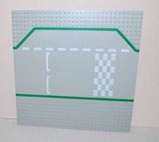 LEGO płyta drogowa ulica prosta meta start 32x32  