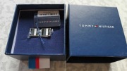 Nowe oryginalne spinki do mankietów Tommy Hilfiger