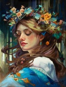 Portret olejny na zamówienie ze zdjęcia - A3 (30x40 cm) 