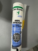 Alryl zewnętrzny Den braven fasady parapety biały