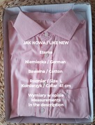 Eterna  Niemiecka legancka męska koszula z bawełny, Rozmiar L, Koł. 41 cm