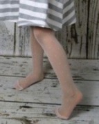 Biale rajstopy w kropeczki 140/146