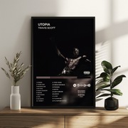 Plakat Travis Scott Utopia A4 