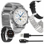 SmartWatch Zegarek Polskie Menu Rozmowy Sport Smart Watch Męski Puls PL