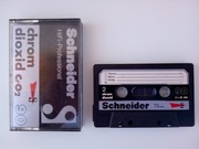 Kaseta Schneider HiFi-Professional C60 Chrome Dioxide Cro2