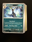 Duży zestaw 50 Oryginalnych kart Pokemon TCG Umbreon