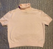 Golf dzianinowy H&M różowy nowy r. S