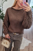 Cieplutki sweter bubble